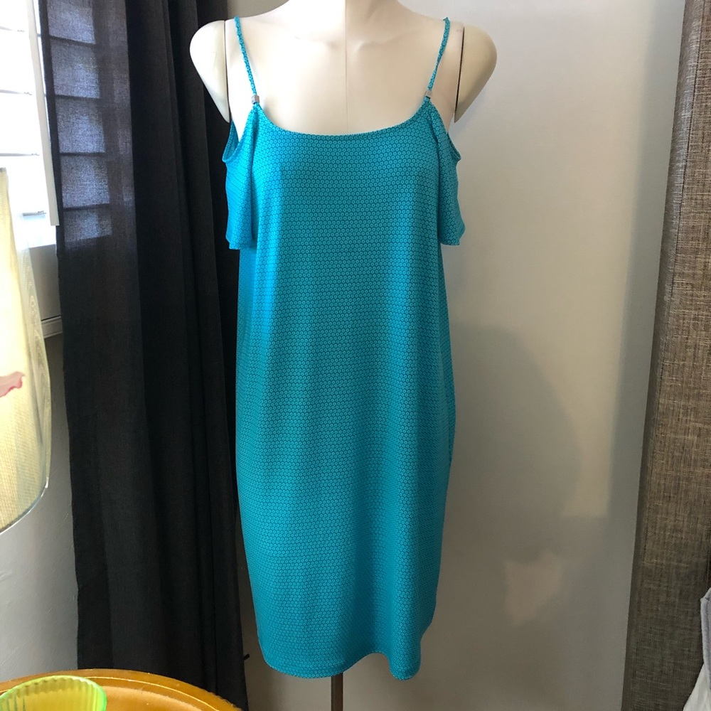 Michael Kors Spring Aqua Dress